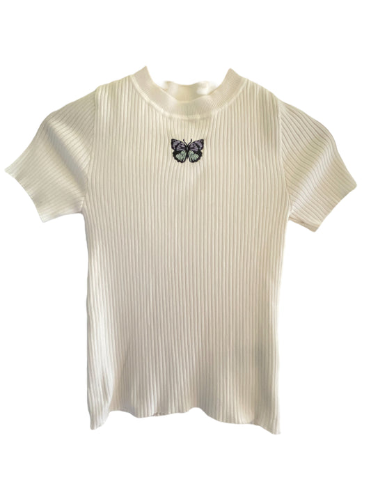 T-shirt chaussette blanc H&M (XS)