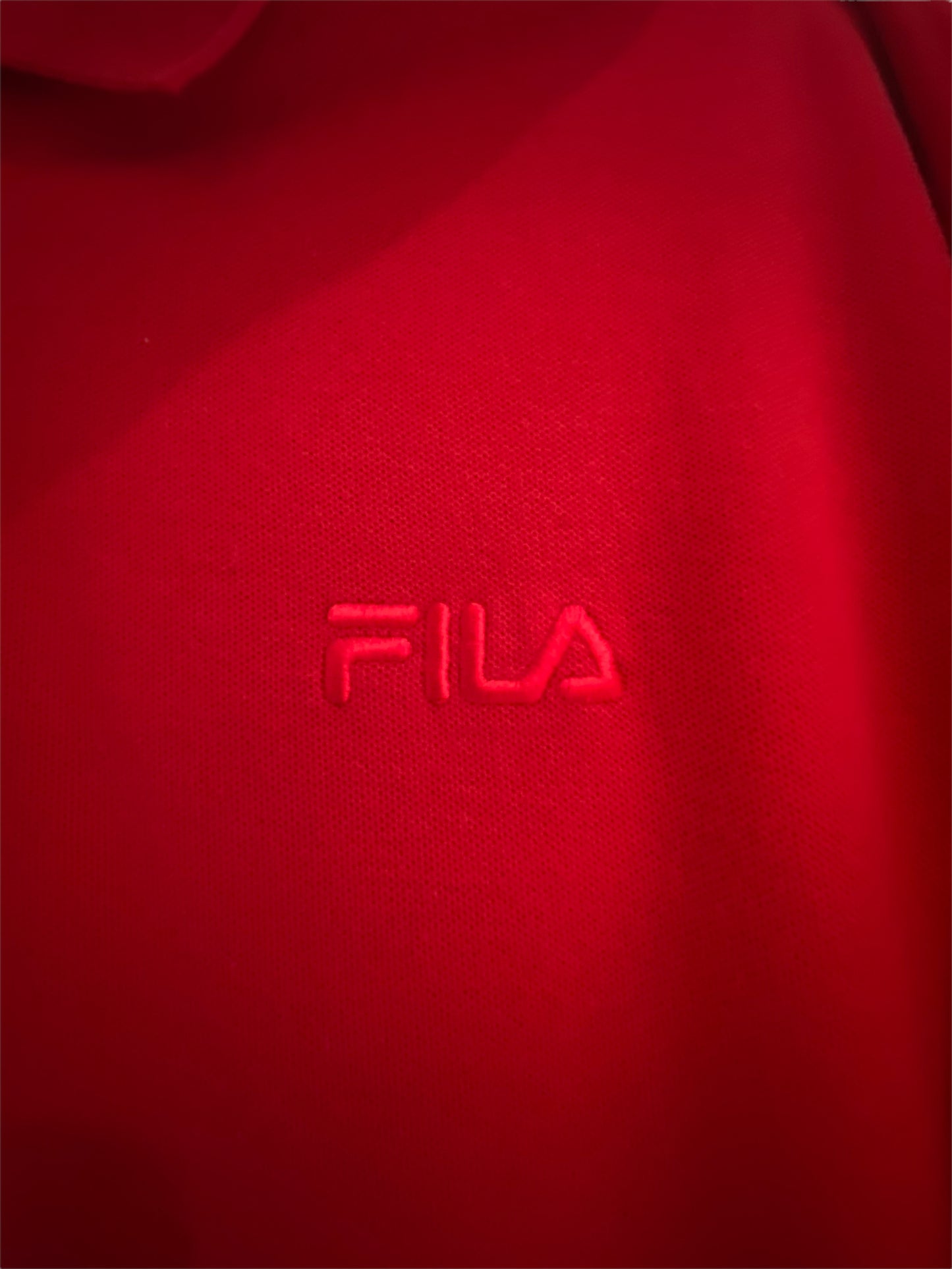 Polo rouge Fila (L)