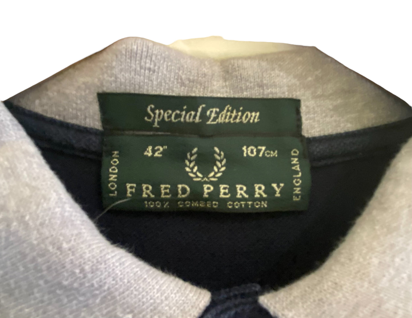 Polo bleu marine Fred Perry (M)