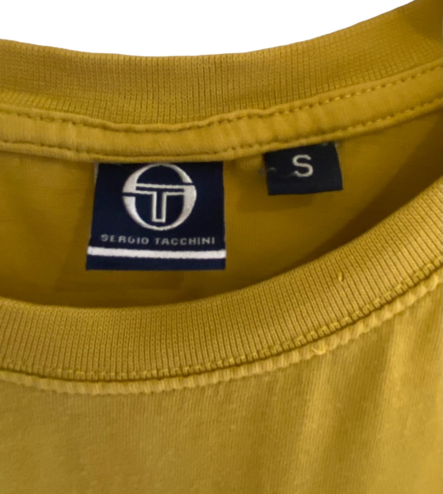 T-shirt jaune Sergio Tacchini (S)