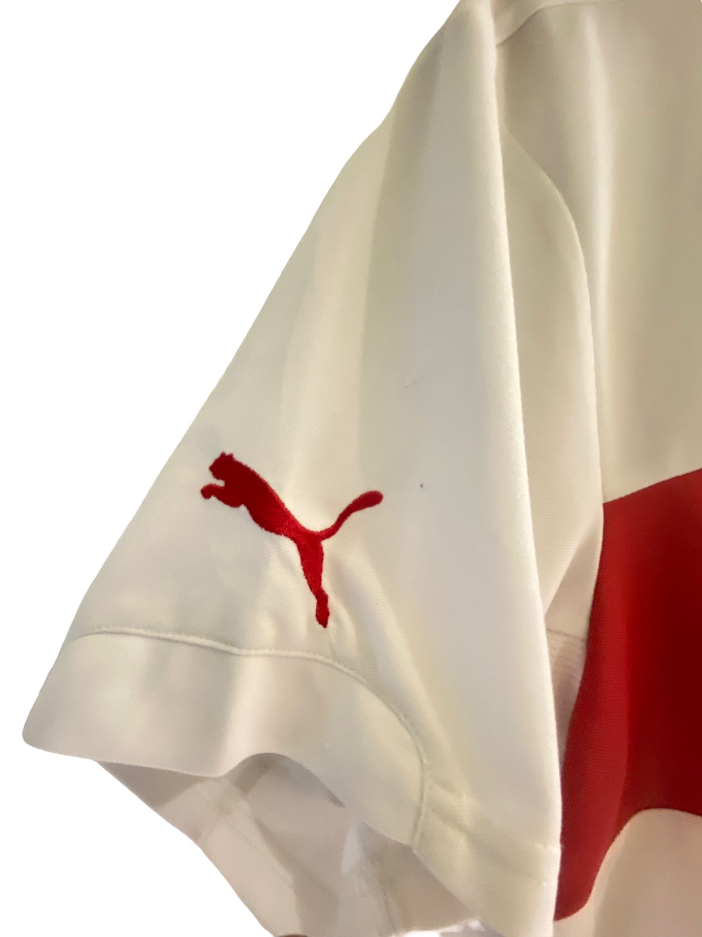 Maillot blanc et rouge Stuttgart Puma (M)