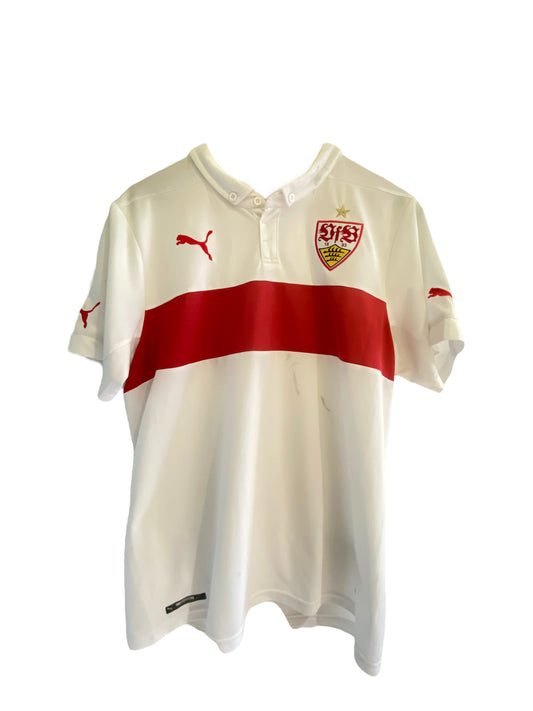 Maillot blanc et rouge Stuttgart Puma (M)