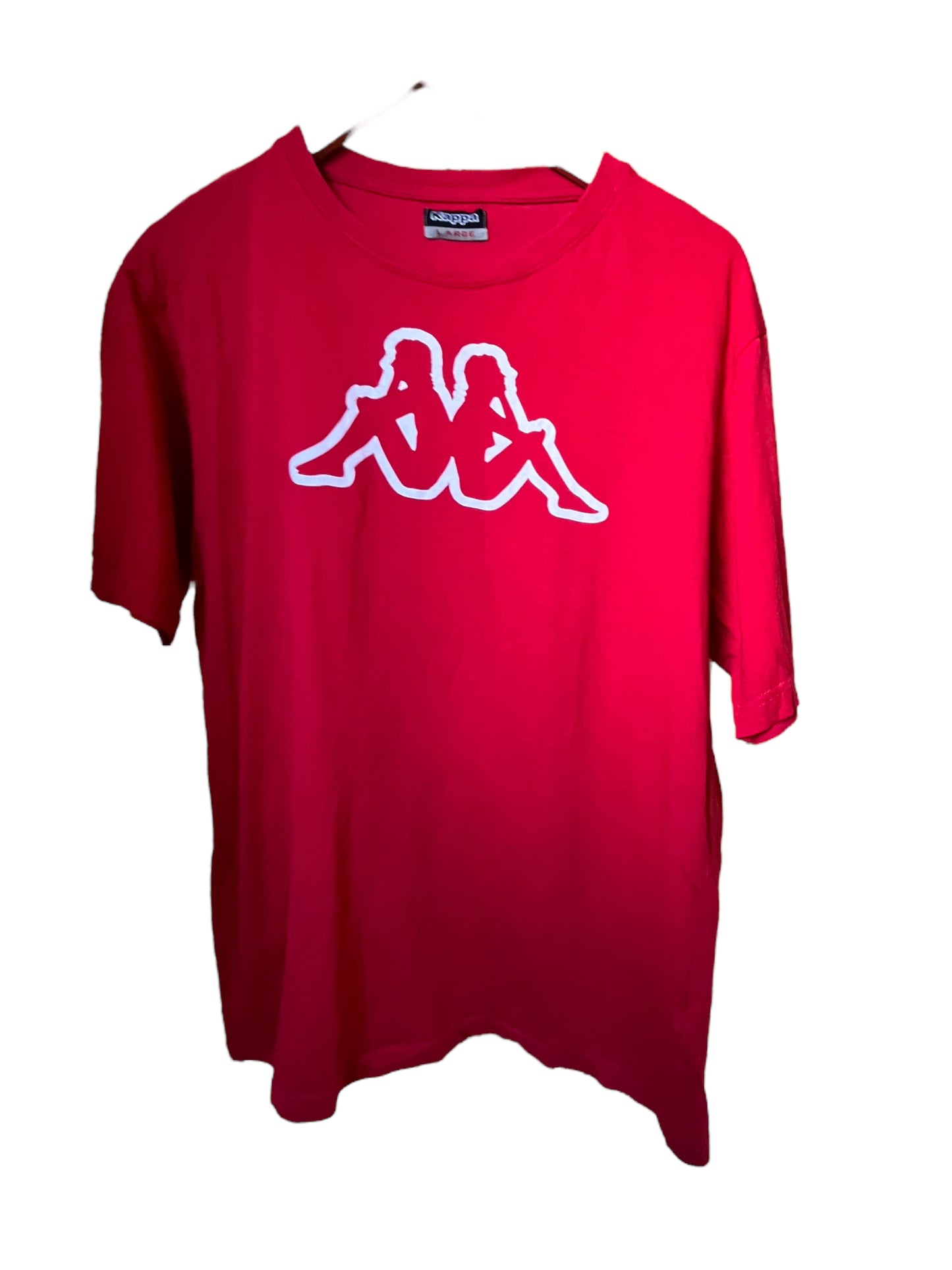 T-shirt rouge Kappa (L)