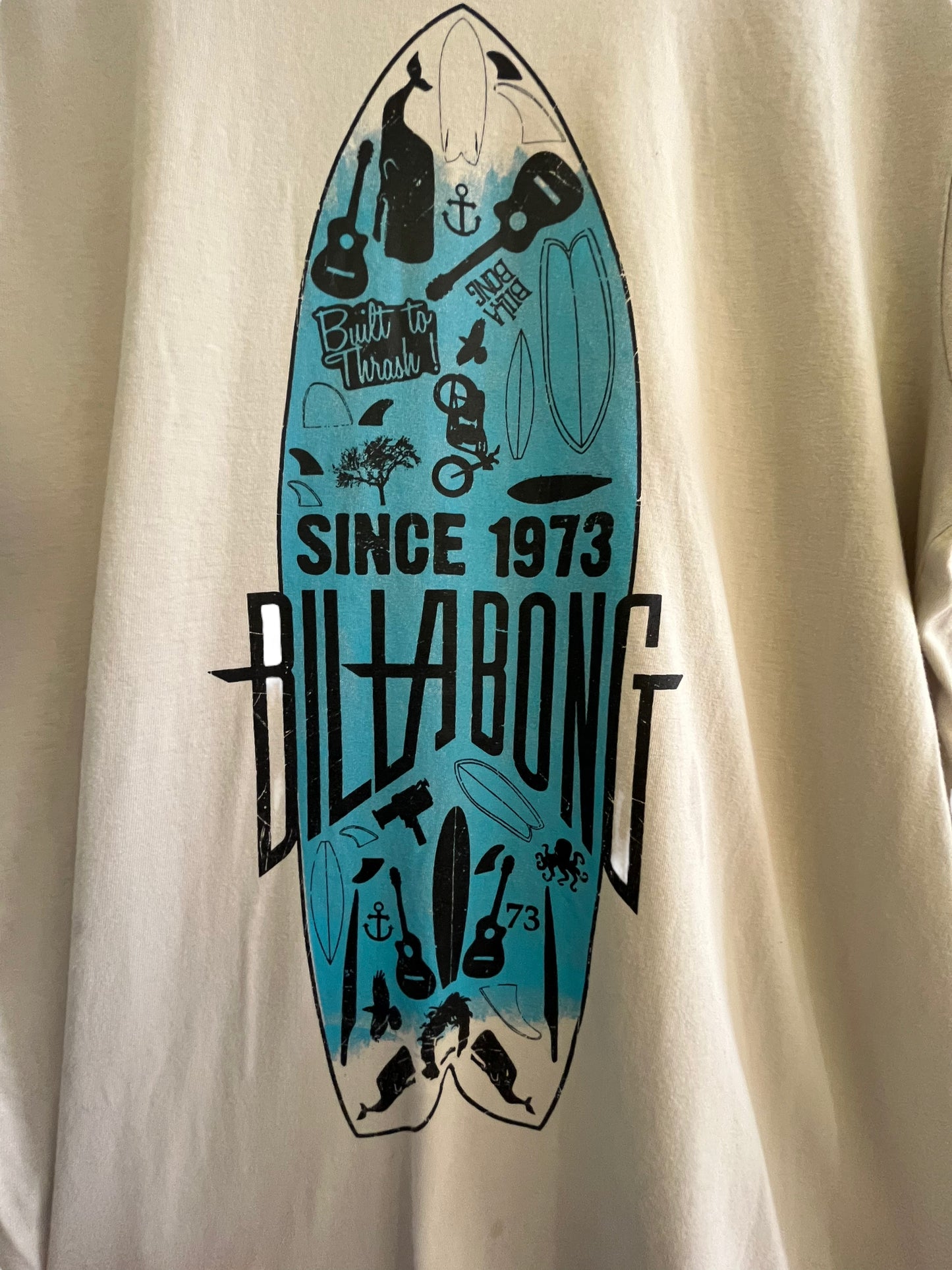 T-shirt blanc Billabong (M)