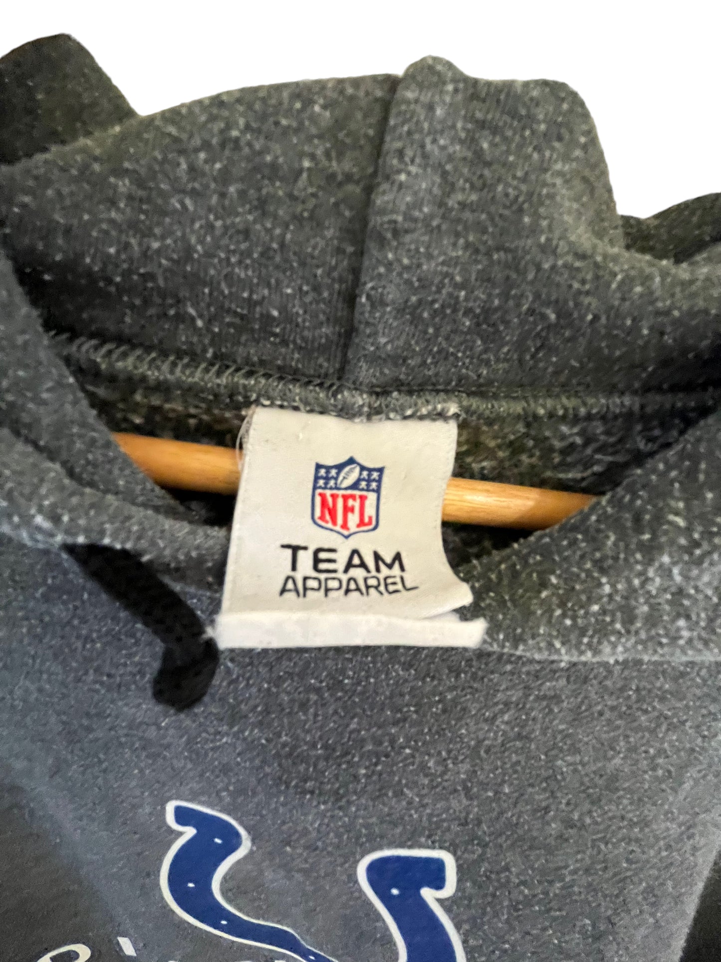 Sweat à capuche gris NFL Indianapolis Colts (XL)