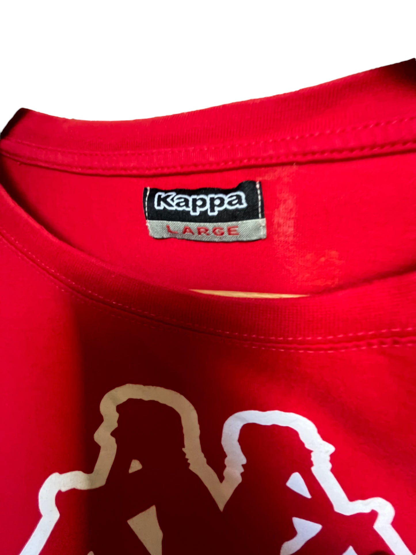 T-shirt rouge Kappa (L)