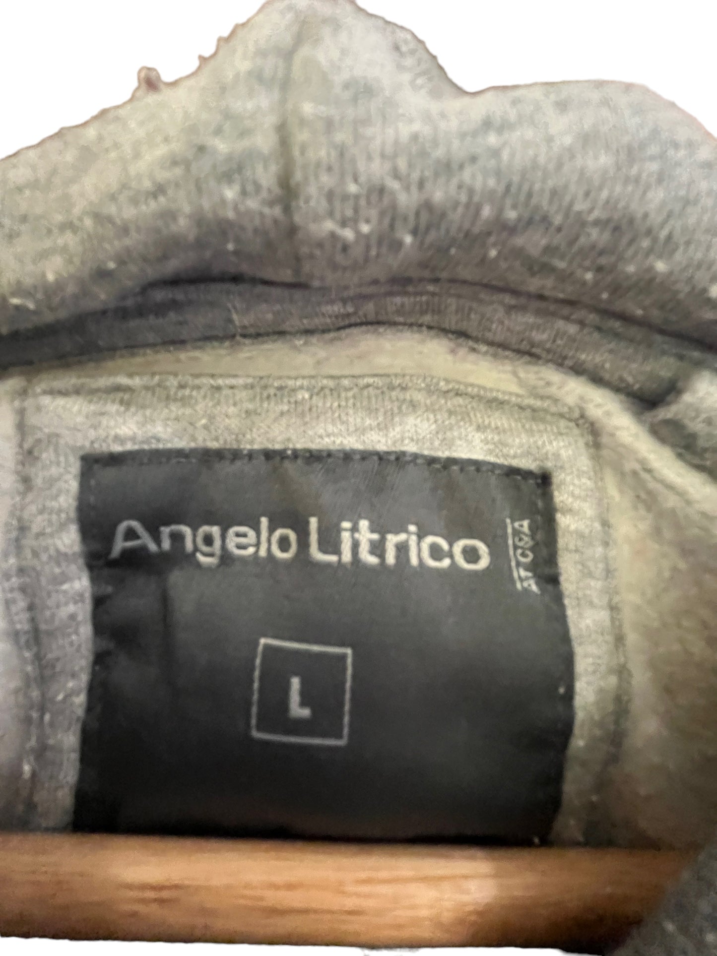 Sweat à capuche gris Angelo Litrico (M)