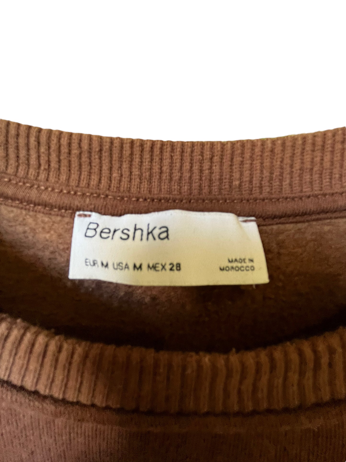 Sweat marron Bershka (M)