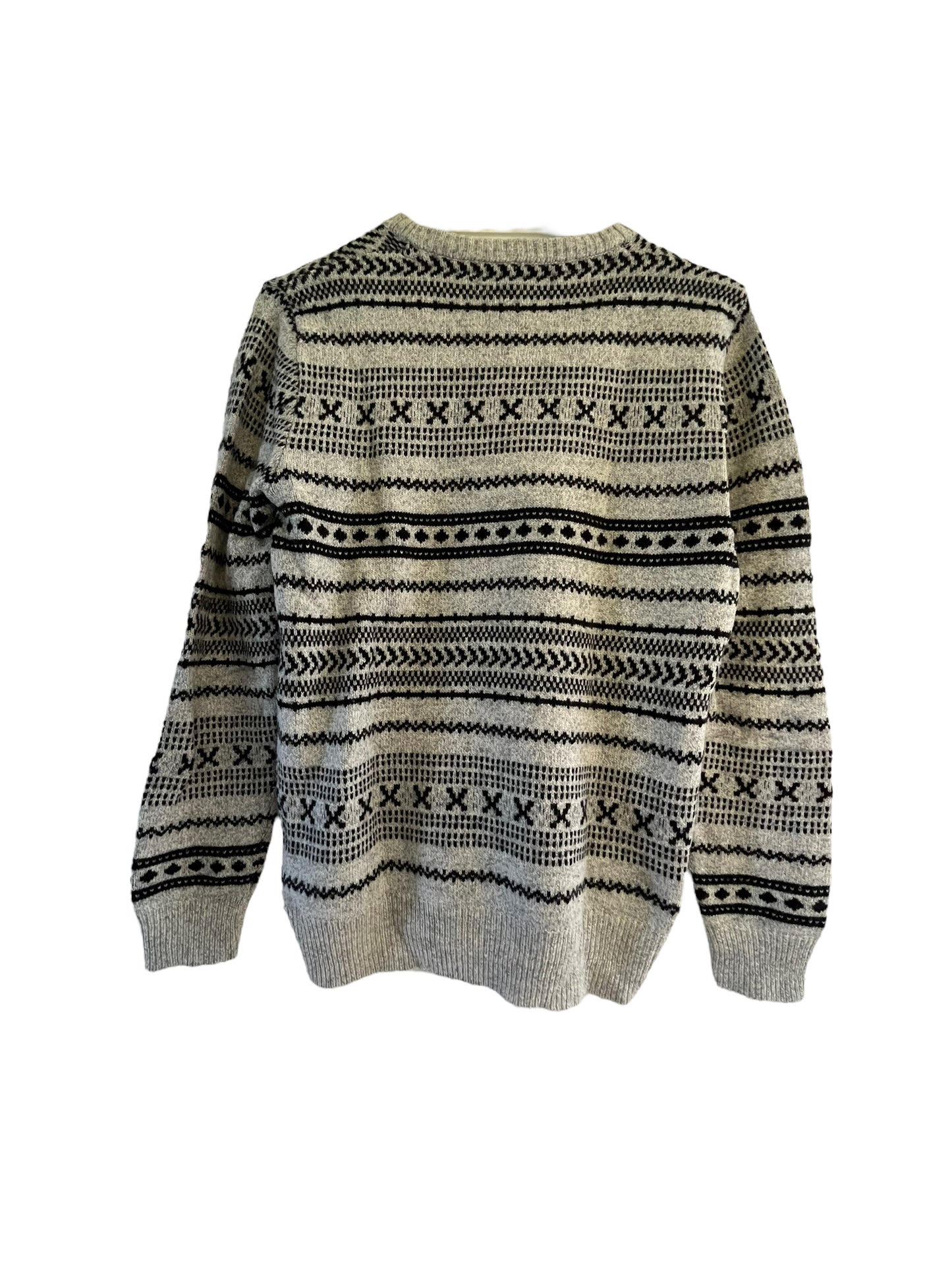 Pull gris et noir H&M (S)