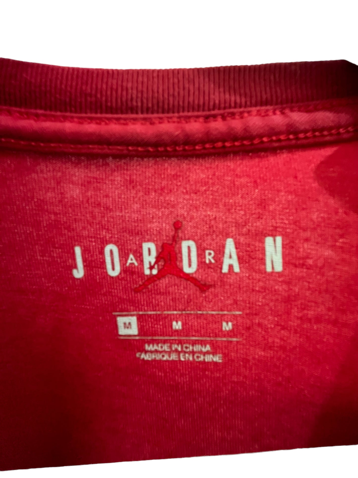 T-shirt Jordan rouge (M)