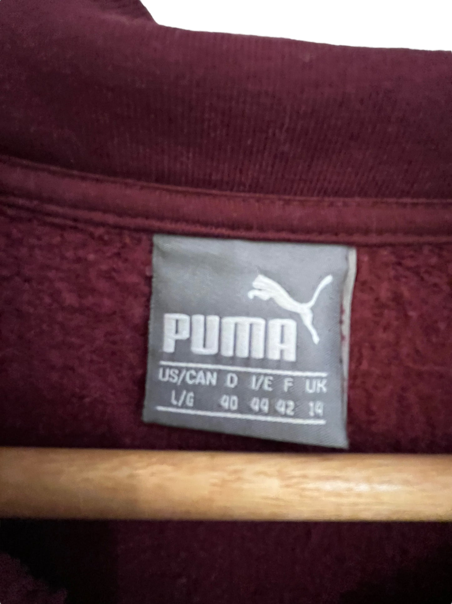 Sweat bordeaux Puma (S)